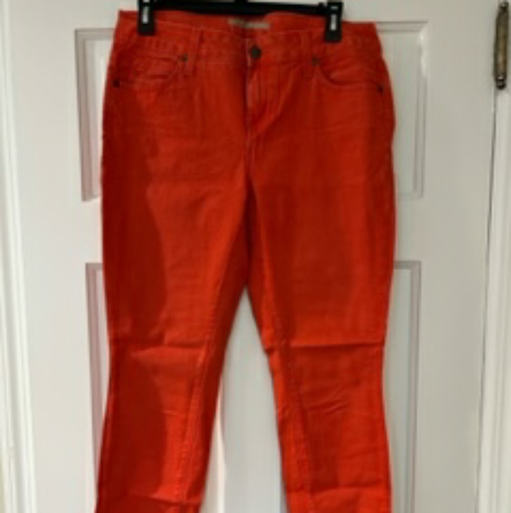 Vince Red Women's Jeans